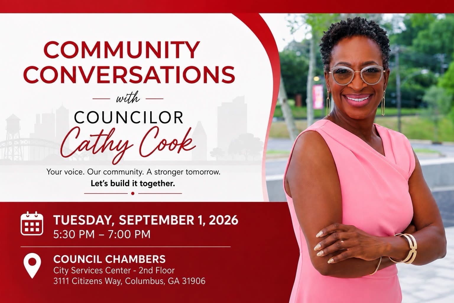 Community Conversations w/ City Councilor Cathy Cook